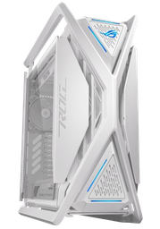 ASUS ROG Hyperion GR701 Up to 420mm Dual Radiator, ARGB Fan Hub, Full Tower White CASE