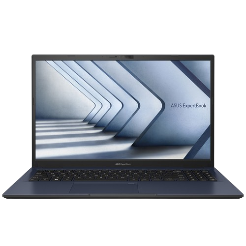 ASUS ExpertBook B1502, 15.6-Inch, Intel Core i7 -1255U Processor 1.7 GHz (up to 4.7 GHz), 8GB RAM, 512GB SSD, TYPE-C, Star Black Laptop (Windows 11 PRO) 