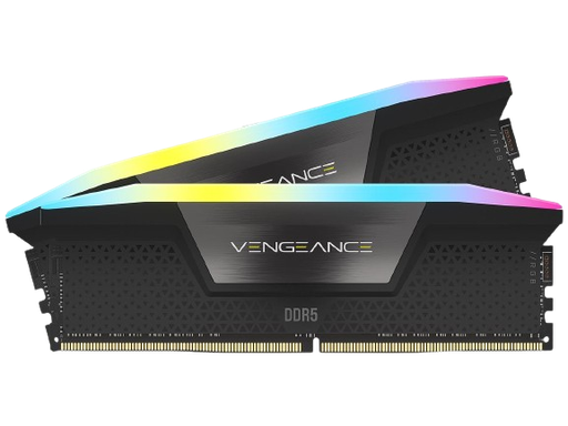 CORSAIR Vengeance RGB 16GB (2 x 8GB) 288-Pin PC DDR5 5200 Desktop Memory