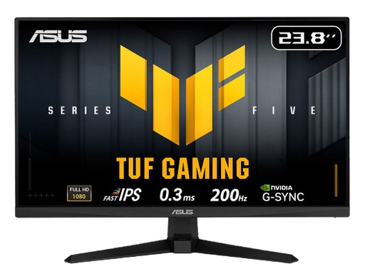 Asus TUF Series 5 - VG249Q5A – 23.8'' Full HD IPS, 200Hz, 0.3ms, ELMB SYNC, 99% sRGB, Anti-Glare Gaming Monitor 